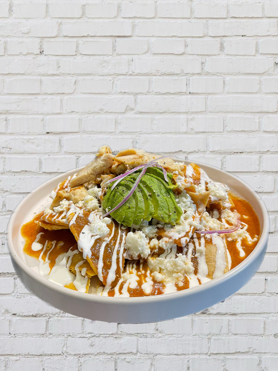 Chilaquiles rojos