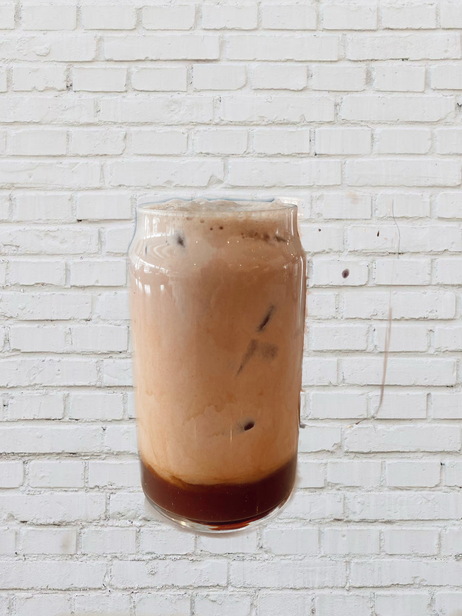 Cacao iced latte